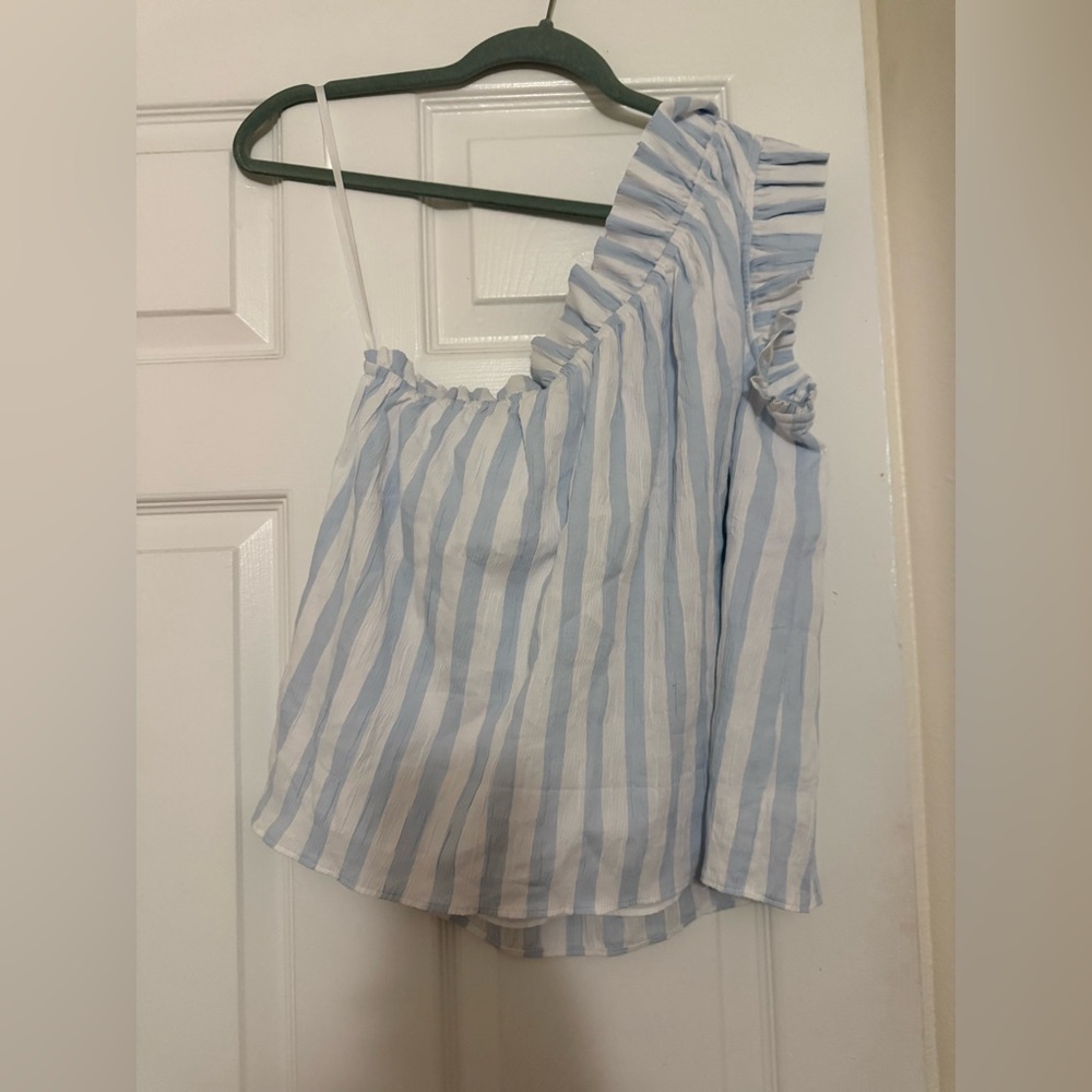 Mason's Daughter Asymmetrical Ruffled Top - Picture 3 of 13
